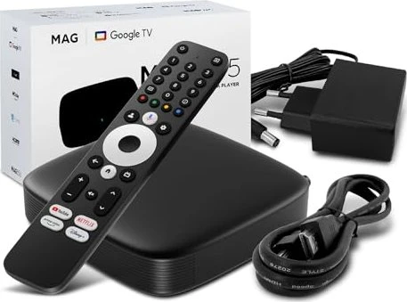 infomir 4K HDR Multimedia Player mit Google Assistant, Netflix, Prime Video, Disney+, YouTube, Dolby Atmos (hb_mag_555)
