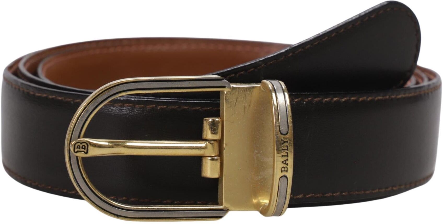 Bally Herren Gürtel, Mehrfarbig, Gr. 105, kein / Etikett - Second Hand