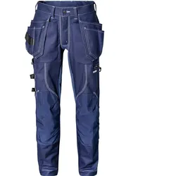 Stretch Handwerkerhose "2604 FASG" - C46 - Blau