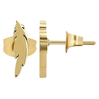 Paar Ohrhänger ADELIA´S "Ohrringe – Ohrstecker aus Edelstahl", Damen, Gr. Damen, Edelstahl, gold, Ohrringe, Geschenkidee: zeitlos und vielseitig