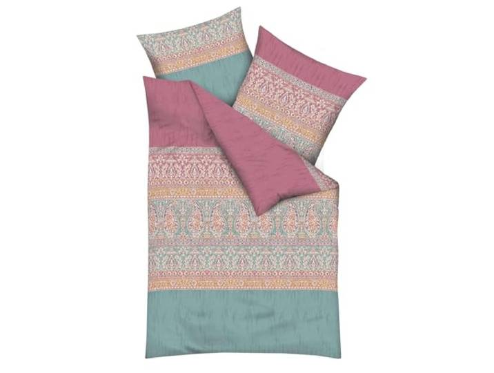 Kaeppel Mako-Satin Bettwäsche Primavera bunt