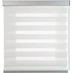 DOPPELROLLO Weiß 60x250 cm