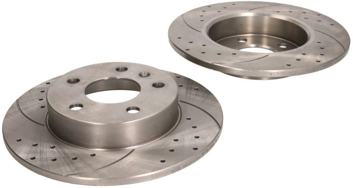 Speedmax Dischi freno 5201-01-0390PTUO, 2 Pezzo, senza patente stradale