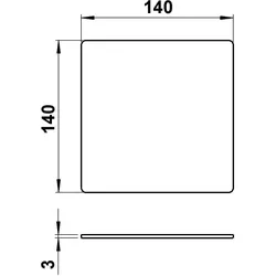 Albert Leuchten Ersatzglas G 444 90220444