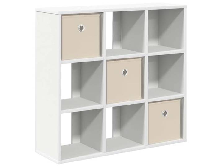 GHVBNMF Sideboard Weiß mit 3 Schubladen Kommode 73,5x24x69,5 cm Schlankes Flur & Wohnzimmer Sideboard aus Holzwerkstoff mit 3 Schubladen und versenkten Griffen für viel Stauraum.