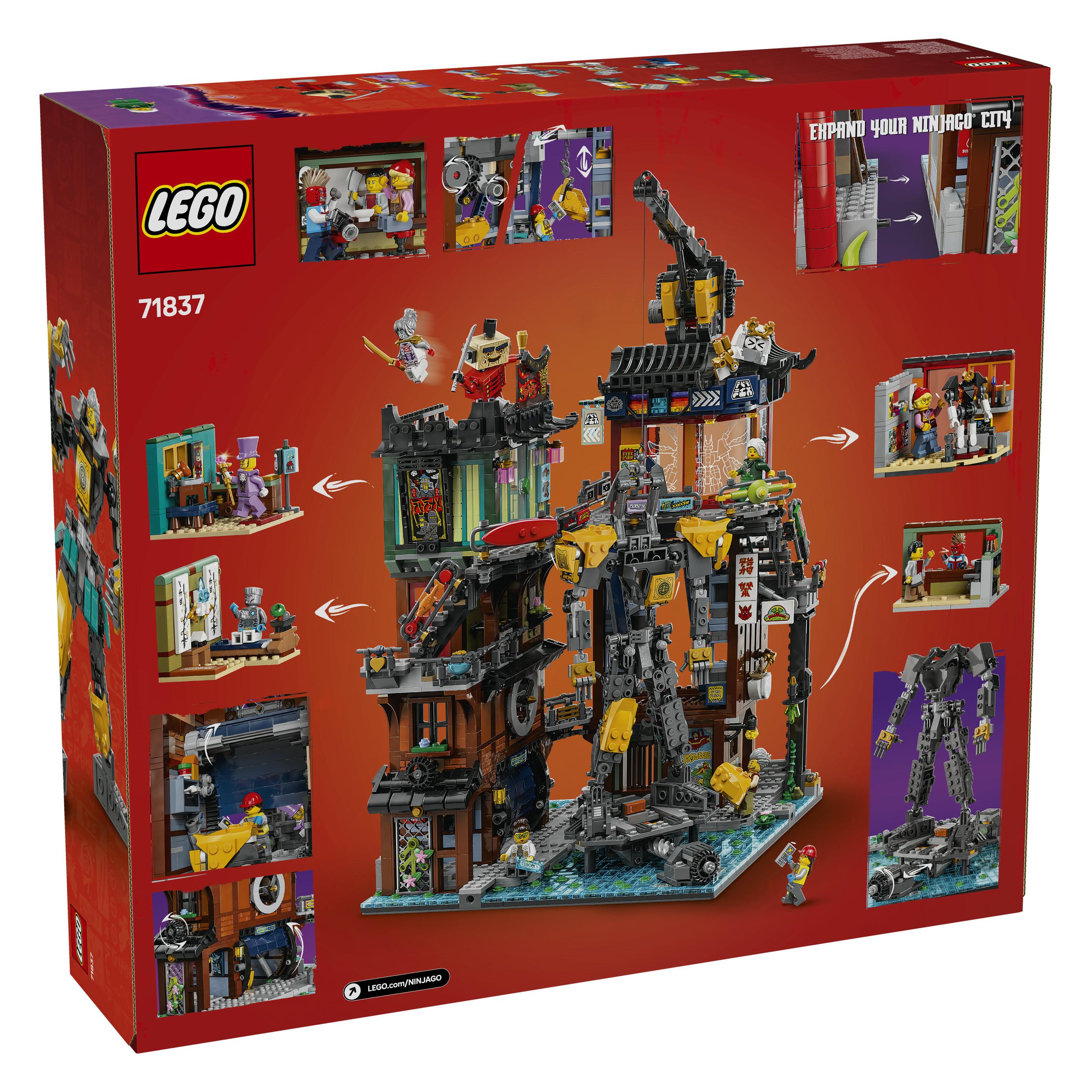 LEGO Ninjago City Werkstätten (71837, LEGO Ninjago, LEGO Seltene Sets) (71837)