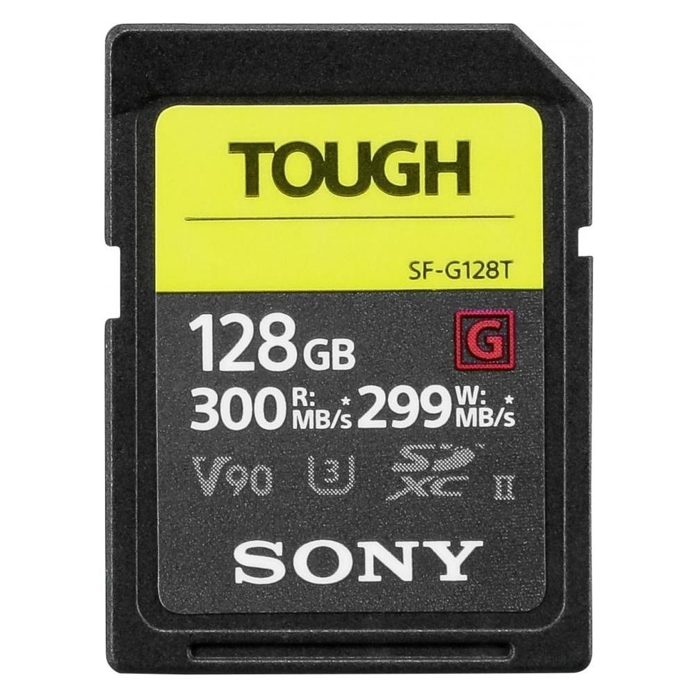 Sony SF-G Tough SDXC UHS-II (128 GB, SDXC, U3, UHS-II) (SFG1TG)