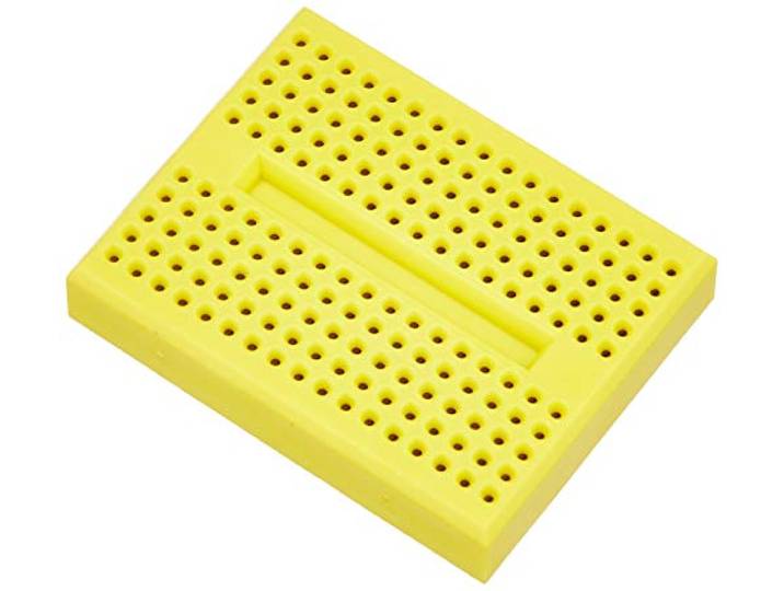 Delock Experimentier-Mini steekbord 170 contacten geel