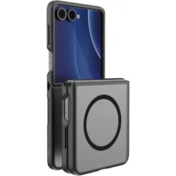 Uniq Etui Veren AF do Samsung Galaxy Flip8 Magclick Charging czarny (Samsung Galaxy Z Flip8), Smartphone Hülle, Schwarz