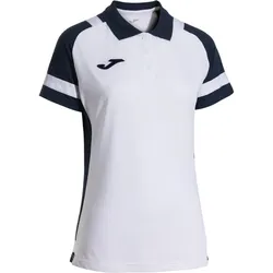 JOMA Lider Poloshirt Damen 203 - weiß/marineblau L