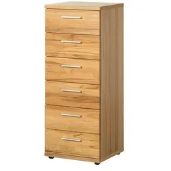 Kommode   ¦ holzfarben ¦ Maße (cm): B: 42 H: 107 T: 39.0
