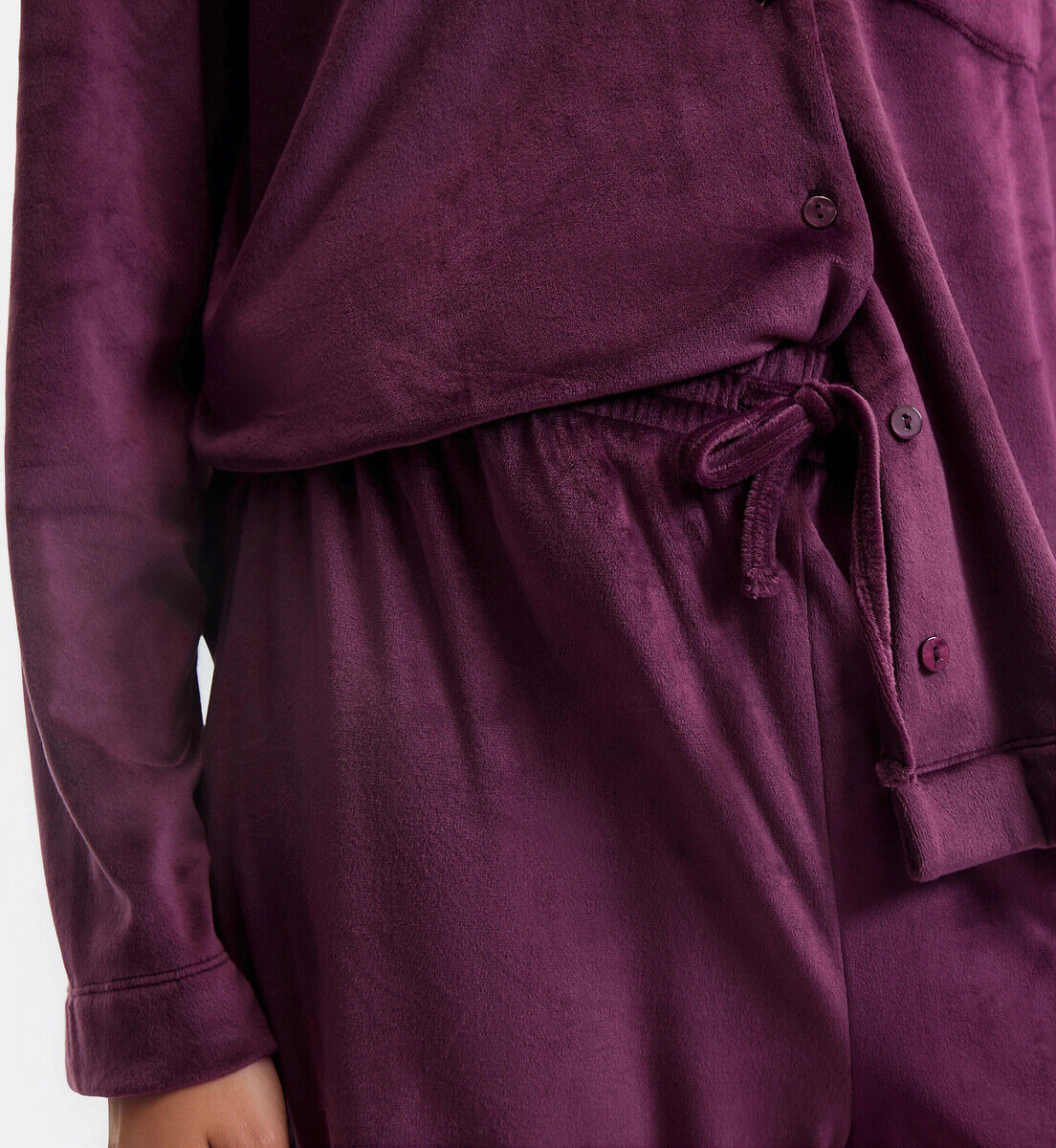 ANNE WEYBURN Pyjama en maille velours