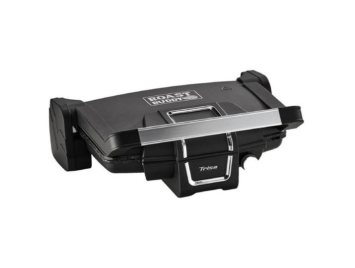 Trisa Roast Buddy Doppelplattengrill Schwarz