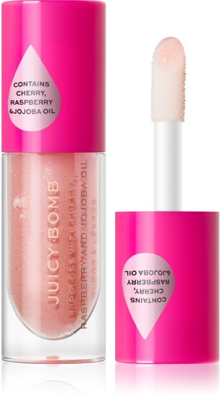 Revolution Juicy Bomb hydrating lip gloss shade Watermelon 4.6 g