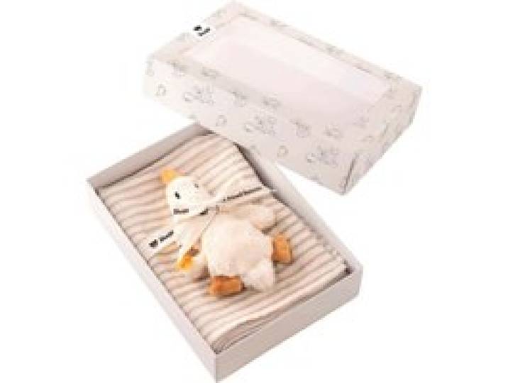 Geschenkset Gilda Gans Greifling und Spucktuch