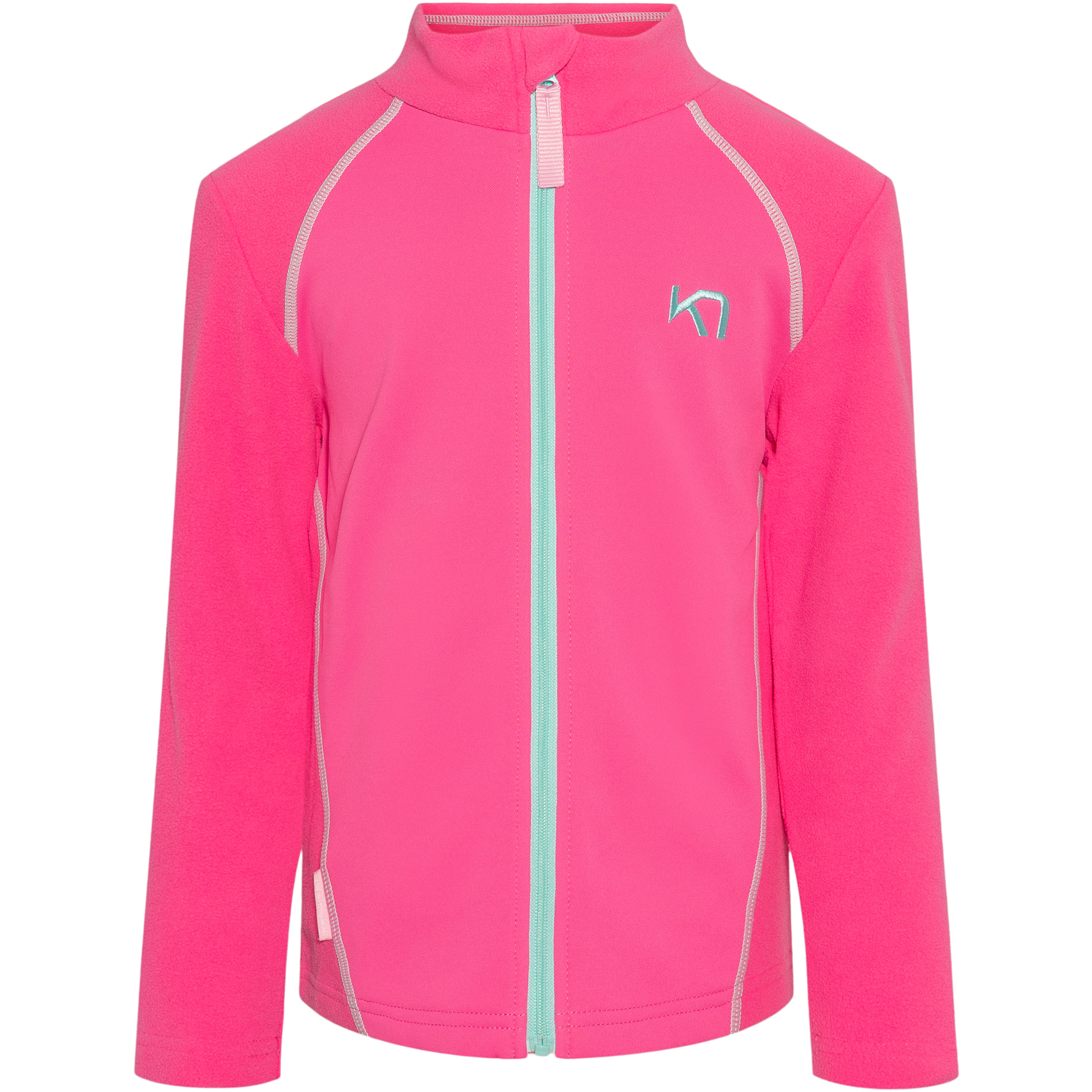 Kari Traa Kari Fleece Kinder Fleecejacke pink Größe 104 Trekking Atmungsaktiv