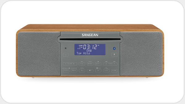 Sangean DDR-47BT Bluetooth Holzgehäuseradio *walnuss* SG99656
