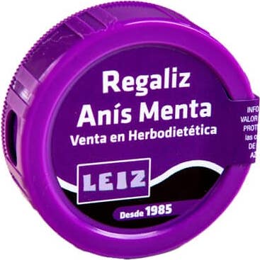 Leiz Pastillas de Regaliz Anís Menta 10 g