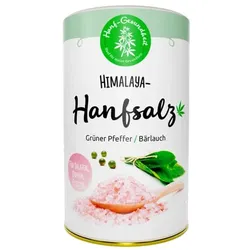 Hanf Gesundheit Hanfsalz grüner Pfeffer und Bärlauch (165g)