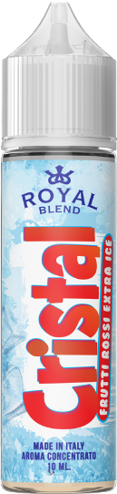 Royal Blend Cristal Frutti Rossi Extra Ice Liquido Shot 10ml
