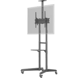 GOOBAY 59508 - TV Roll-Ständer, 37"-70", schwenkbar, Kameraablage
