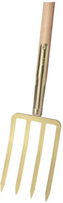 Fourche à bêcher version lourde avec 4 dents à baïonnette Dents-L.280mm IDEAL (67000001)