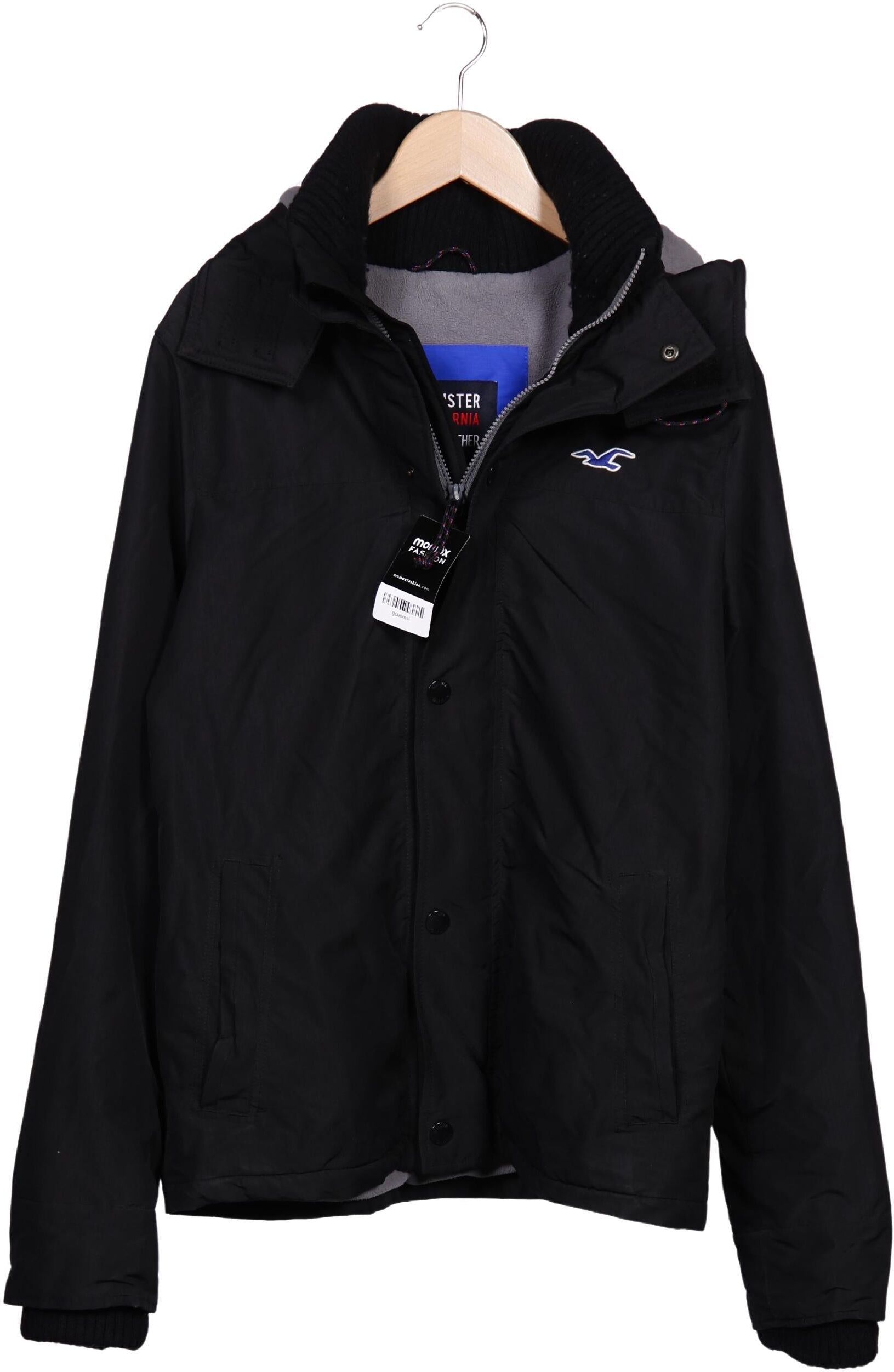 Hollister Herren Jacke, Schwarz, Gr. Xxl, Synthetik - Second Hand