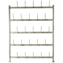 IB Laursen Becher Wanddisplay mit 25 Armen, 59 x 8 x 75 cm