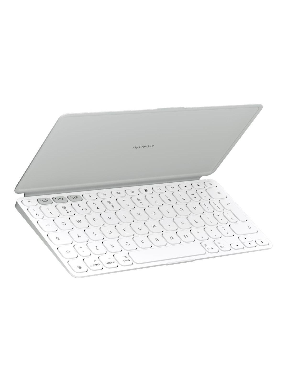 Logitech Keys-To-Go 2 for iPad - Tastatur - Universal - Weiss