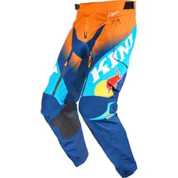 Kini Rallye Red Bull 1.0, Textilhose - Dunkelblau/Blau/Orange - 36/52
