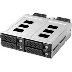 JJ Computer JOUJYE JJ-N-49NVMS for 4x2.5inch NVMe U.2/U.3 SSD SlimSAS SFF-8654 Connector x 4, SSD + Festplatte Zubehör