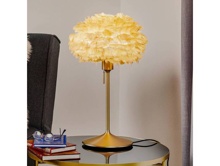 UMAGE Designer Tischlampe Eos, braun / rost, für Wohn- / Esszimmer, Design, Tischlampe