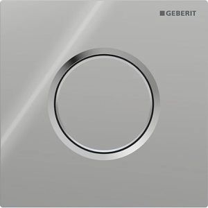 Geberit Geberit Betätigungsplatte Typ 01, aus Kunststoff, für Urinal, für  Urinal Rohbauset, 1-Mengen-Spülung, verchromt