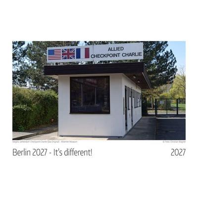 Berlin It's different! Kalender 2027