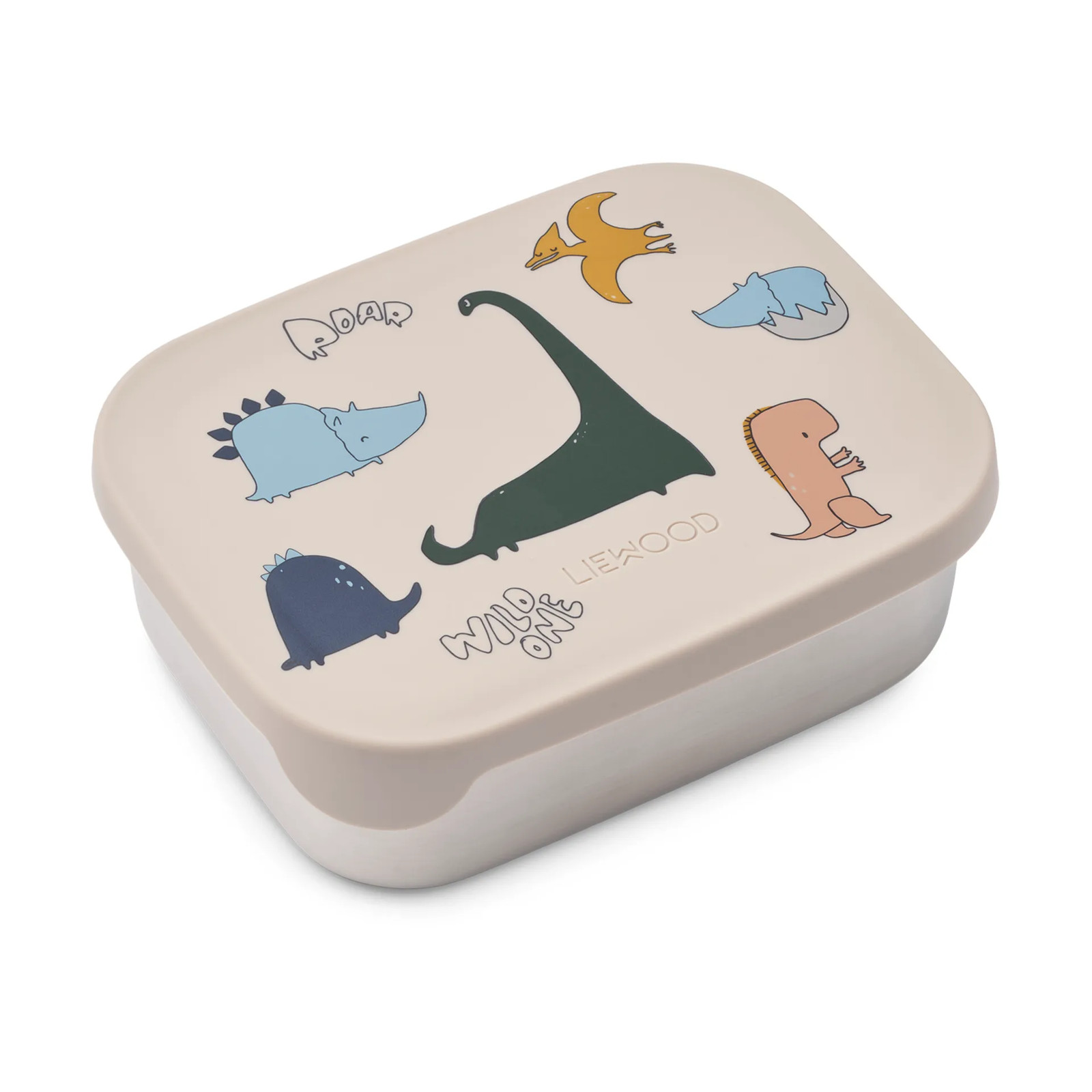 Liewood Arthur lunchtrommel Dino roar/Sandy 13,5 x 17 cm