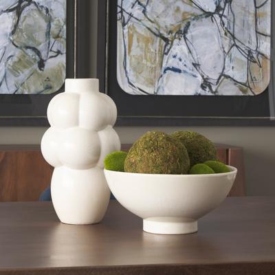 Mercana Tyren Round Bowl - 12.2L x 12.2W x 5.9H