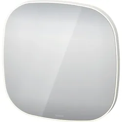 Duravit Zencha Lichtspiegel ZE7066000000000 70 x 70 x 5 cm, 29 W, ohne Spiegelheizung, LED, weiß