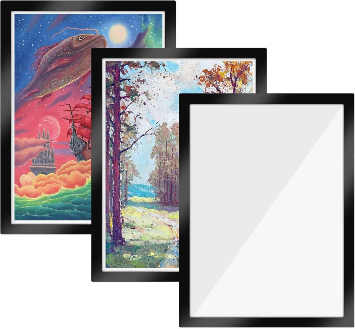 3 Stuks Magnetische Fotolijsten voor Diamantschilderijen