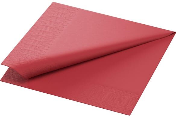 Duni Servett D1-lags 33x33 Bordeaux, 500st