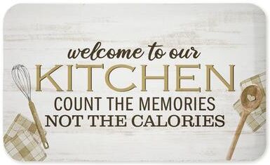 "Stupell Kitchen Memories Printed Anti-Fatigue Floor Mat, 30""x18"""