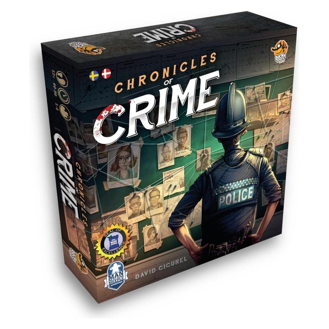 Asmodée Chronicles of Crime - Boardgame (DK/SE) (Deutsch, Englisch) (LKY035DKSE)