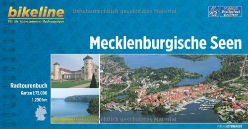 Esterbauer - Bikeline Mecklenburgische Seen: Radtourenbuch und Karte. Ein original bikeline-Radtourenbuch, 1:75.000, 1200 km, wasserfest/reißfest, GPS-Tracks-Download - Preis vom 11.10.2026 03:10:56 h