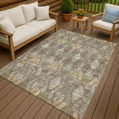 Addison Rugs Machine Washable Indoor/ Outdoor Modern Ignacio Chantille Rug