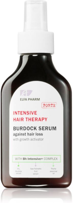 Elfa Pharm Intensive Cosmetic Intensive Hair Therapy Burdock Serum Balsam med vækstaktivator mod hårtab 100 ml