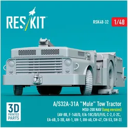 ResKit A/S32A-31A Mule Tow Tractor MSU-200 NAV (long version) (AV-8B, F-14B/D, F/A-18C/D/E/F/G, C-2, E-2??