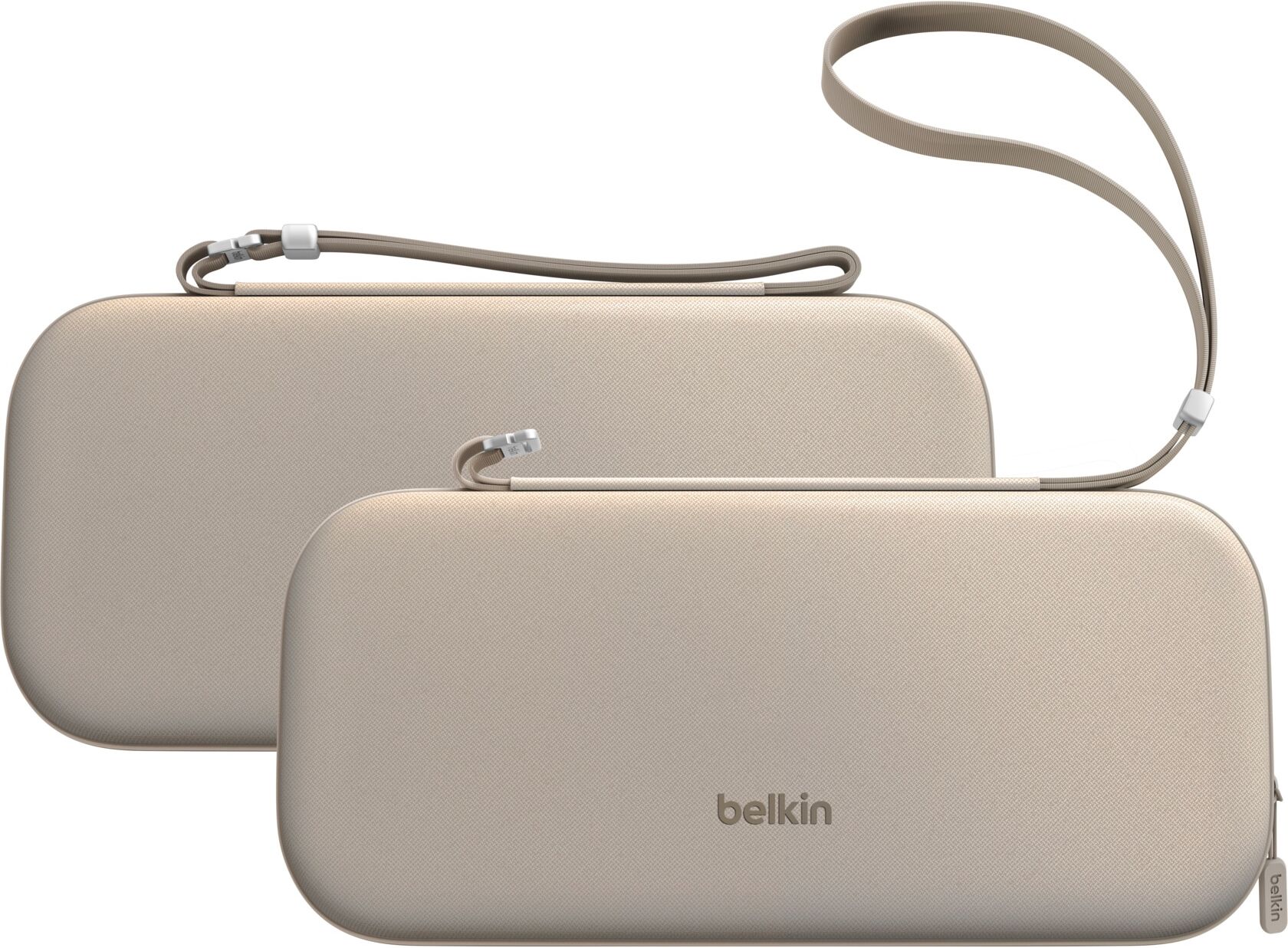 Belkin Konsolen-Tasche "Gaming Travel Case für Nintendo Switch 2", beige (sand), Spielekonsolen, Hüllen, Backcover, Schutzhülle, Handyschutzhülle, Case, Schutzcase, stoßfest, Konsolen-Tasche