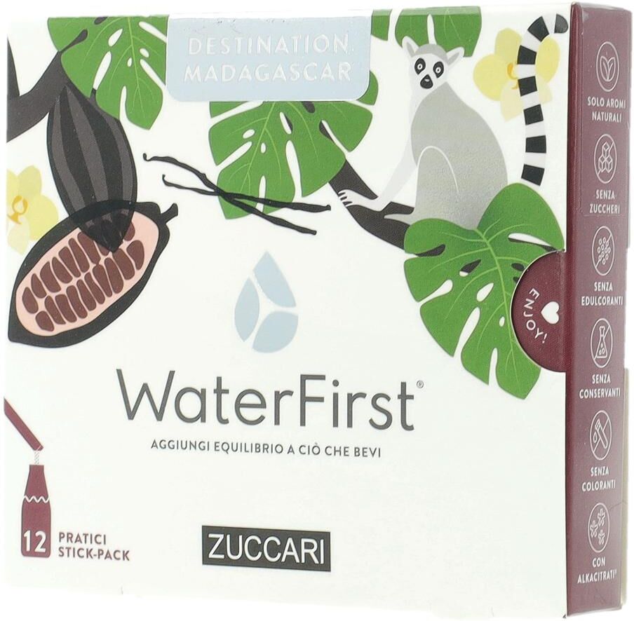 ZUCCARI Srl Zuccari WaterFirst Destination Madagascar, 12 Stick-Pack da 1,5 g
