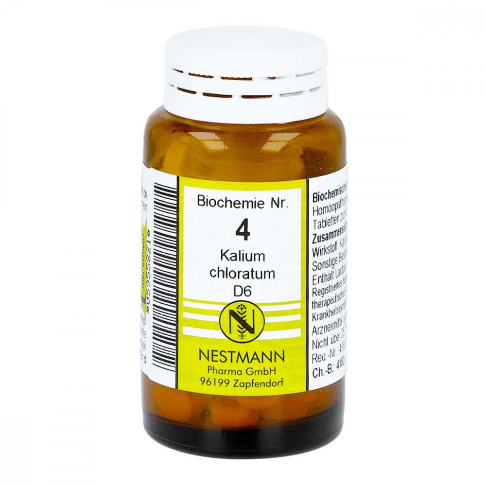 NESTMANN Pharma GmbH Biochemie 4 Kalium chloratum D6 Tabletten 05955821