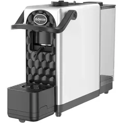 Didiesse DarkSide, Manuelle Espressomaschine, ESE-Kapseln 44mm, 1,3L, Kapselmaschine, Silber, Schwarz