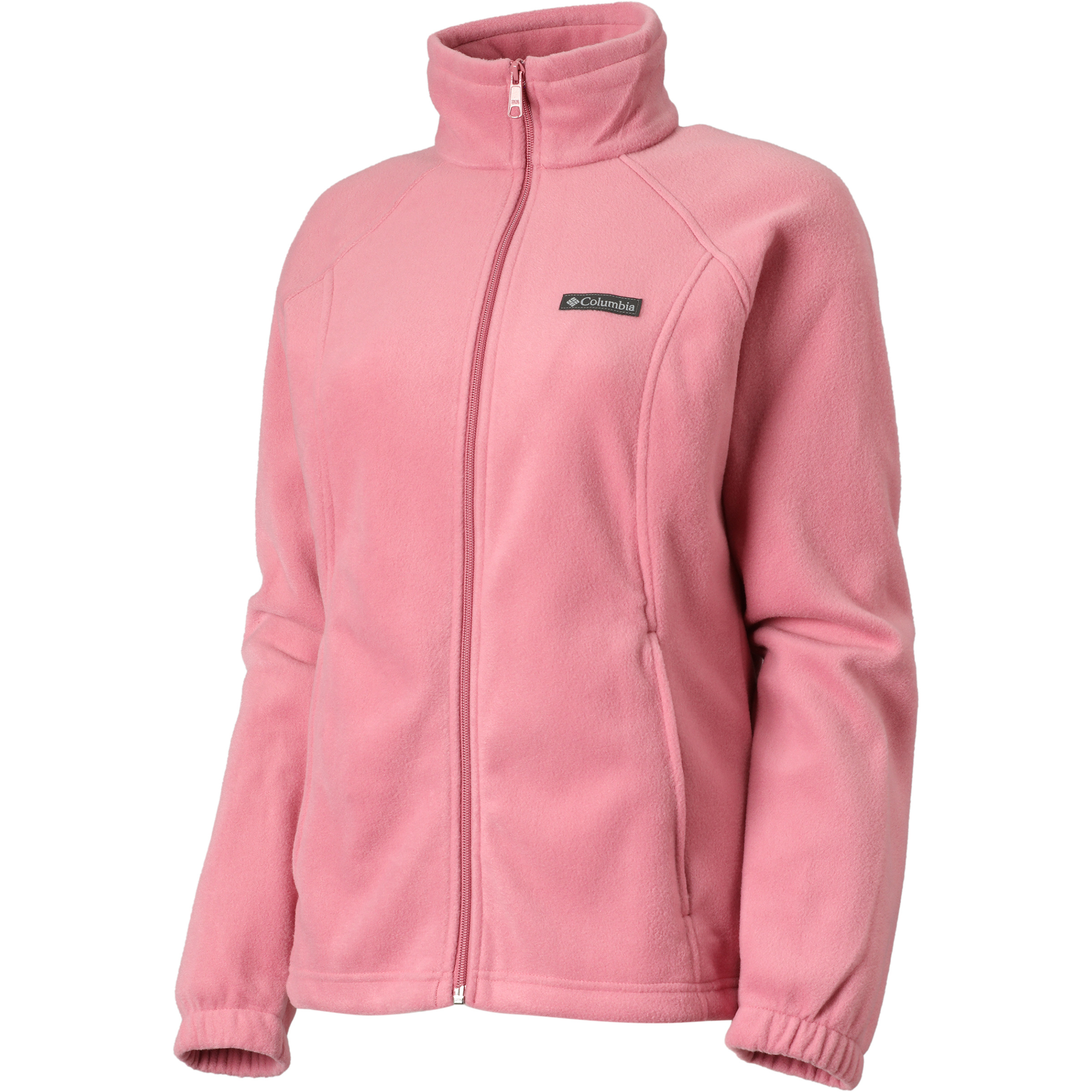 Columbia Benton Springs Damen Fleecejacke rosa Größe S Camping Atmungsaktiv